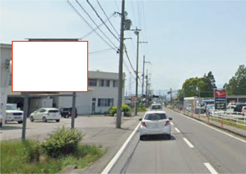 近江八幡市友定町野田町南交差点付近