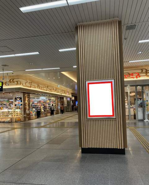 JR西日本 松江駅 電照広告 No.7018