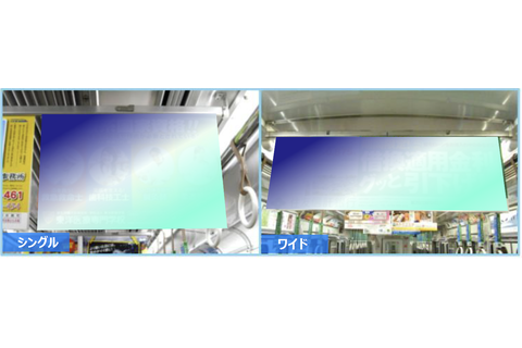 大阪メトロ　中吊広告