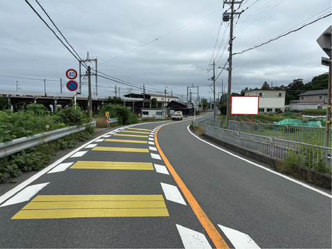 大津市蓬莱駅付近県道558号線