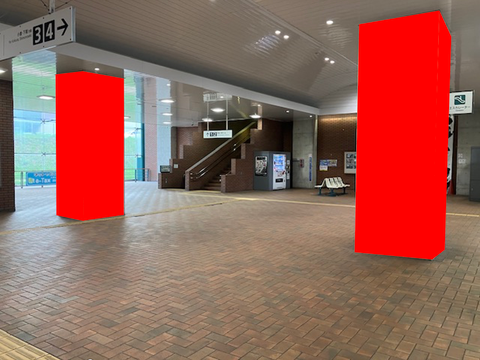 JR九州 スペースワールド駅 パネル広告No.5007