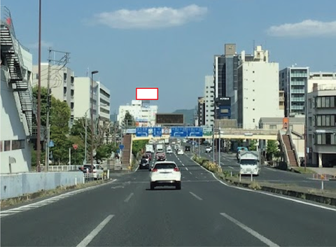 岡山県岡山市北区 番町交差点