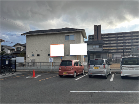 草津市野村5丁目ハローワーク駐車場